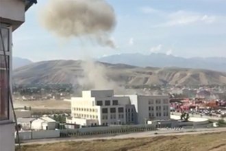 Теракт в посольстве Китая в Бишкеке: смертник применил до 100 кг взрывчатки