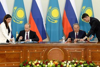 По итогам визита Владимира Путина в Казахстан был подписан ряд соглашений