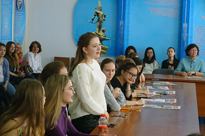 Республиканский форум юных корреспондентов в Алма-Ате