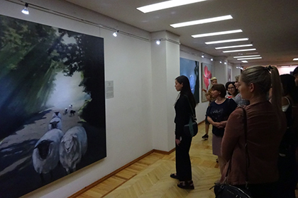 «Природа – Сфинкс...» Выставка российского художника Дмитрия Шорина в Алма-Ате