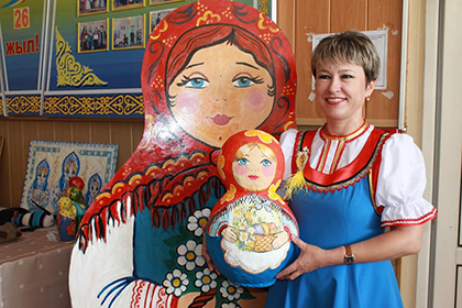 Праздник русской матрёшки в Туркестане