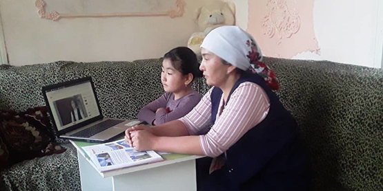 Киргизские школы в реальной виртуальности