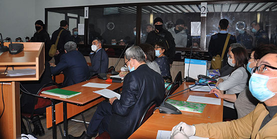 В казахстанском Таразе при усиленных мерах безопасности идет судебный процесс по делу о дунганском погроме