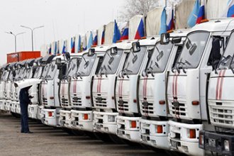 Россия направила 26 грузовиков с гуманитарной помощью в Афганистан