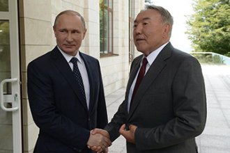 Президенты России и Казахстана обсудили в Пекине вопросы сотрудничества