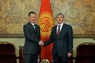 «Газпром» планирует построить в Киргизии теплоэлектростанцию