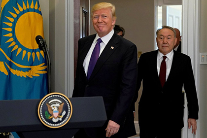 К поездке Назарбаева в США: о Евразийском союзе ни слова