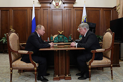 Владимир Путин встретился с послом России в Казахстане Алексеем Бородавкиным