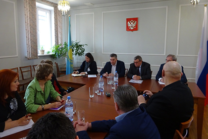 Встреча актива Странового совета российских соотечественников с делегацией Правительства Москвы