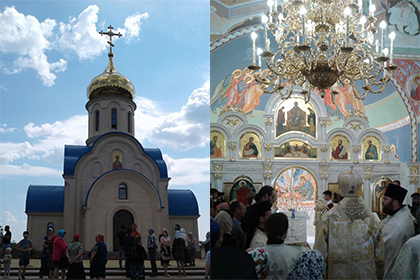 Ещё одна ступенька в небо. В Акмолинской области освятили новый храм в честь Николая Чудотворца