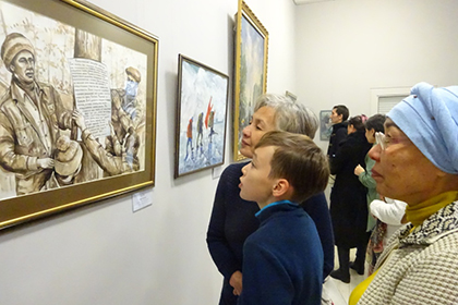 100 лет Комсомолу! Художественная выставка в Алма-Ате
