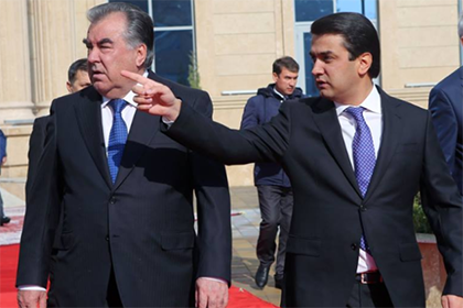 Президент Таджикистана готовит себе преемника. Сына Эмомали Рахмона представляют главам соседних государств