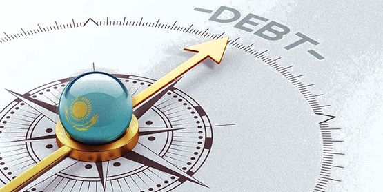 Как обстоит ситуация с внешним долгом Казахстана и ряда других стран постсоветского пространства?