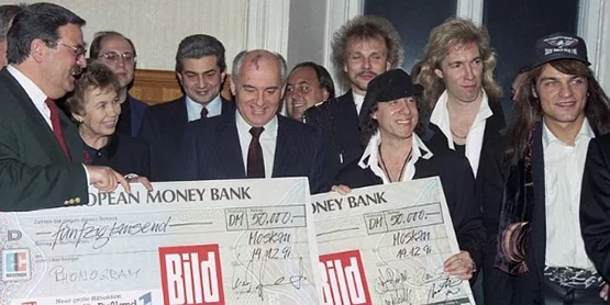 Декабрь 1991: как Scorpions Горбачева от всего «свободного мира» отблагодарили